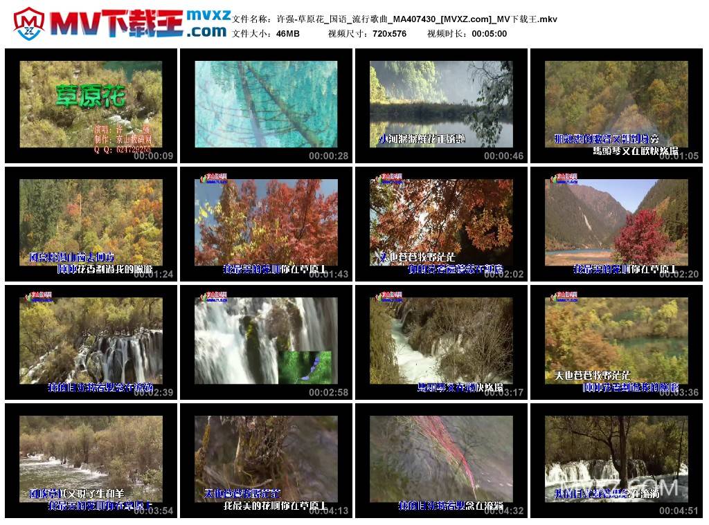 许强-草原花_国语_流行歌曲_MA407430